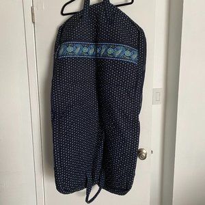 Vera Bradley Seaport Navy Garmet Bag